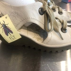 Fly London Wedge Sandals-New-Size 40